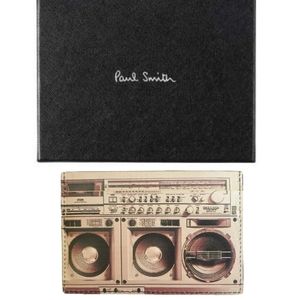 ⚡RARE⚡ PAUL SMITH Men's Stereo Blaster Card Holder Wallet *NEW W/TAGS* 📻